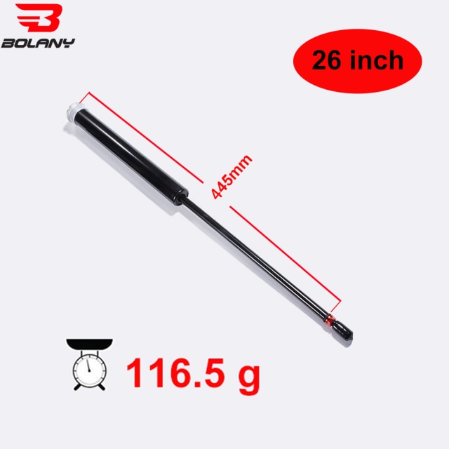 Bolany suspensão a ar haste de amortecimento 26/27.5/29er garfo dianteiro bicicleta reparação parte liga aço manual controle remoto acessórios da bicicleta: 26 Inch
