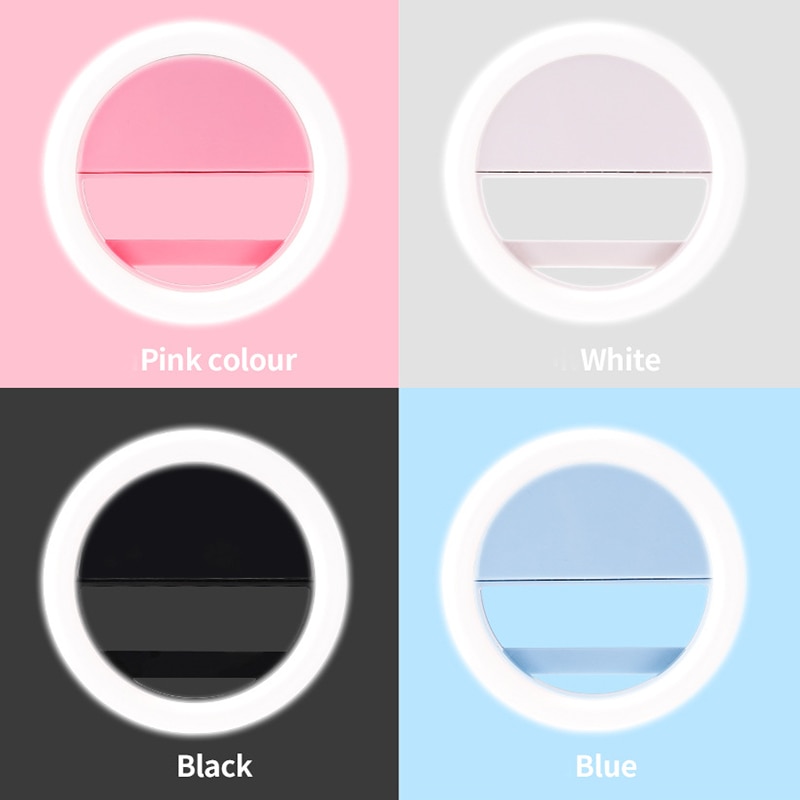 Selfie Light Portable LED Ring Light Fill for Smart Phone