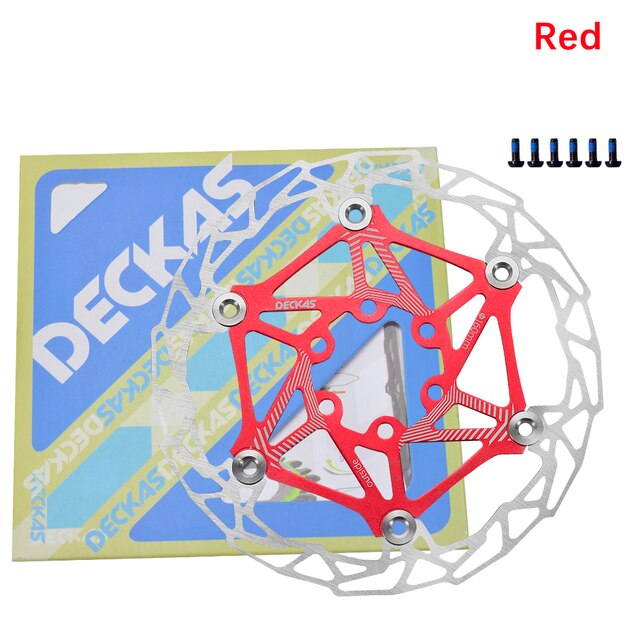 Zoom HB876 Mtb 4 Zuiger Hydraulische Schijfrem 800Mm/1400Mm Mountainbike Olie Druk Rem Met Hars remblokken: 1pc DECKAS disc160 R