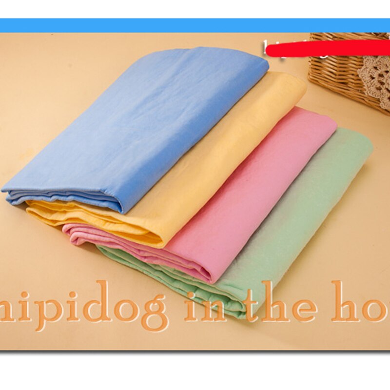 Hond Veeg Huisdier Towls Hertenleer Absorberende Handdoek sneldrogende Trompet Imitatie Daim Super Absorberende Multifunctionele Huisdier Handdoek