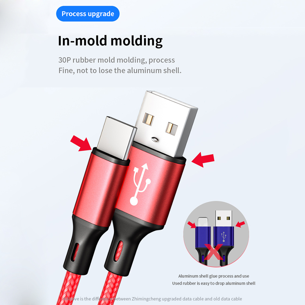 2 in 1 2in1 Mikro USB Typ C Kabel Tragbare Dual Gebühr für Telefon USB Kabel Android Handy, Mobiltelefon Energie Bank schnelle Ladung USB C Schnur