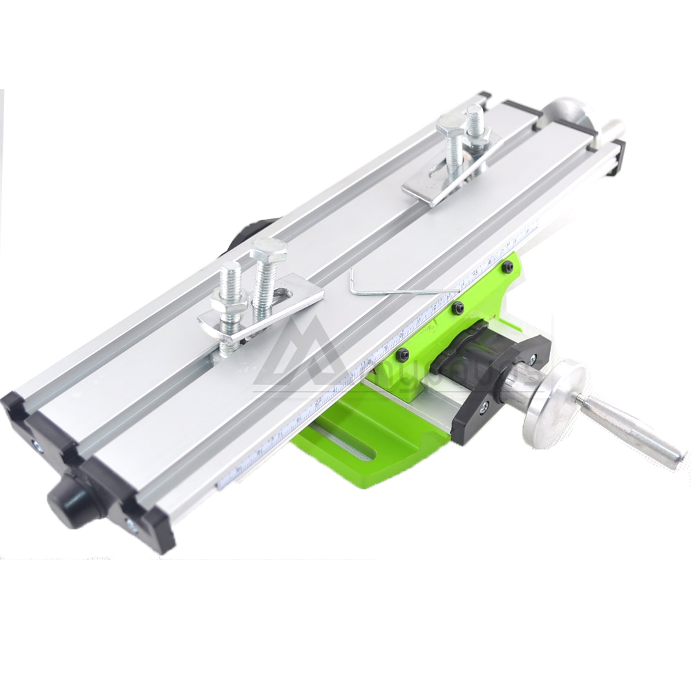 Miniature précision multifonction fraiseuse banc perceuse étau montage table de travail X axe Y table de coordination de réglage