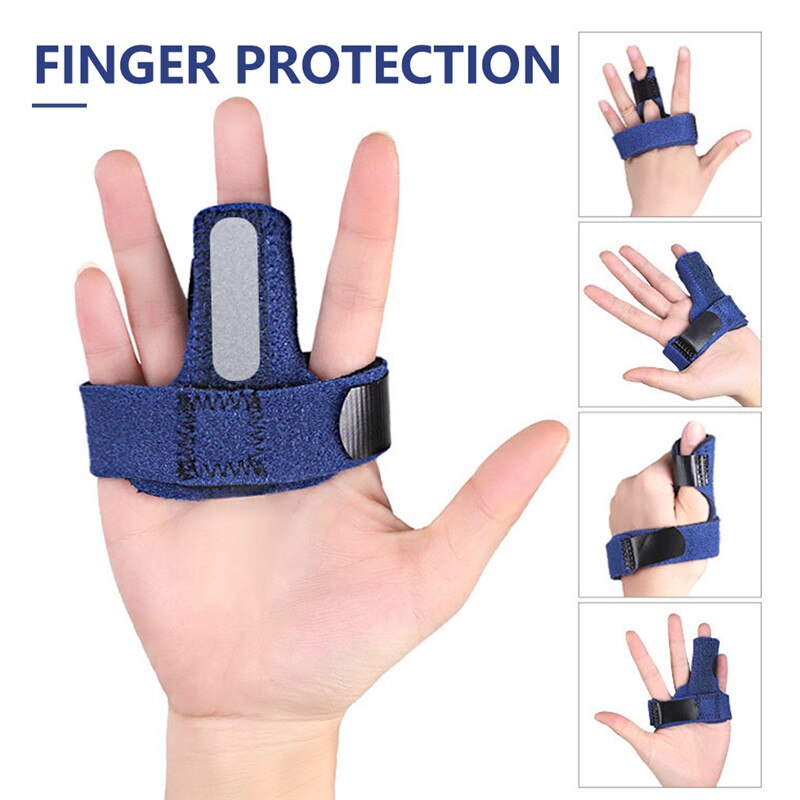 Trigger Finger Bevestiging Spalk Rechtzetten Bretels Splint Corrector Breuk Vingers Voor Outdoor Sporting Accessoires