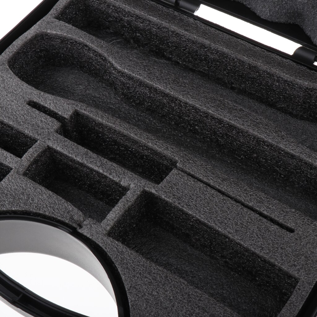 1pc Durable Plastic Wireless Microphone Storage Case Box Holds 2 Microphone