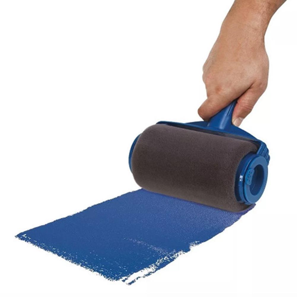 Juego de Herramientas para rodillo de pintura, 5/6 Uds., postes telescópicos de acero inoxidable para decoración de pared, rodillo de pintura