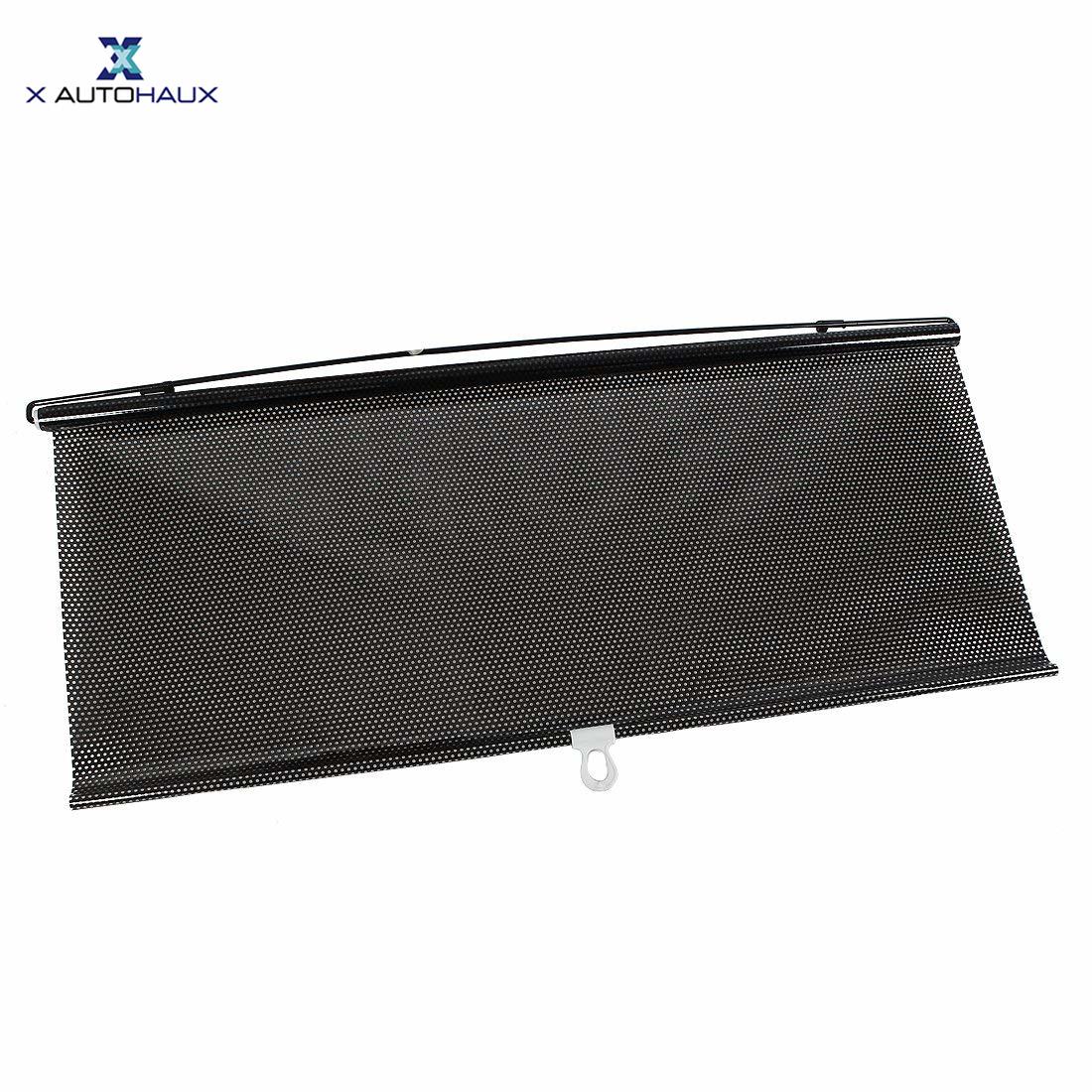 X Autohaux Retractable Car Auto Window Zonnescherm Visor Voorruit Roller Blind 50cm x 125cm Zon UV Side gordijn