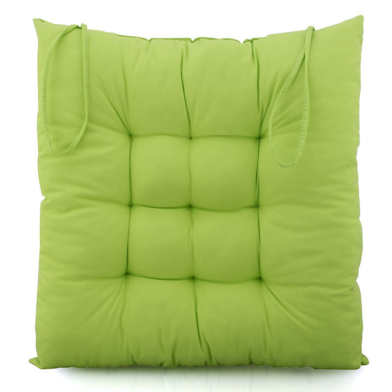 1 stuk kleurrijk zacht thuiskantoor decoratie vierkant katoenen zitkussen kussen billen stoelkussen