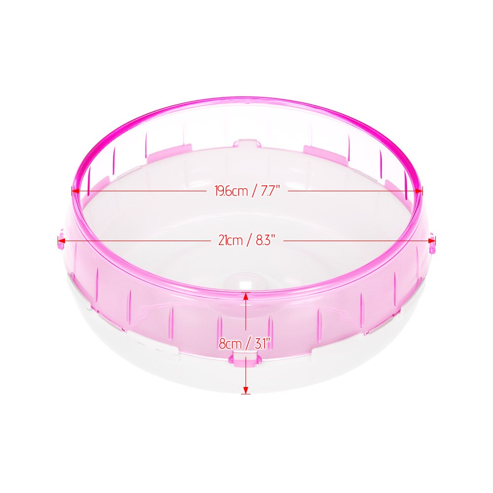 8.3inch Hamster Wheel Guinea Pigs Rat Exercise Wheel PP Run Disc Small Animal Pet Toys