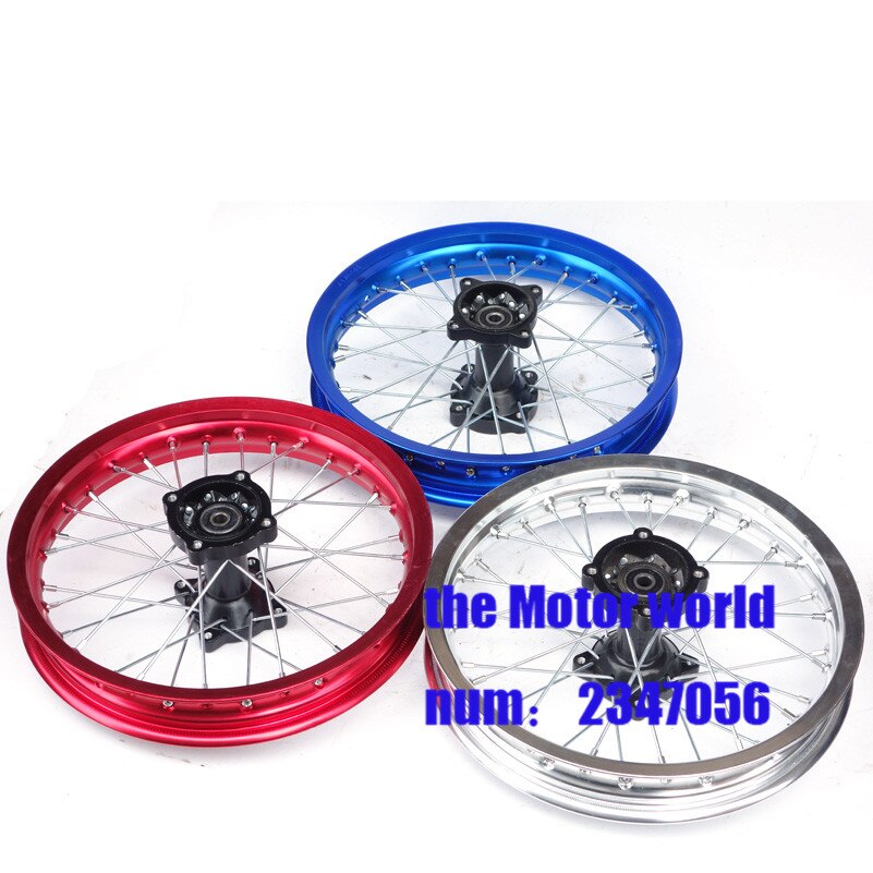 Jantes arrière de moto 14 pouces 1.85x14 pour motocross, CRF, pièces détachées pour motocross