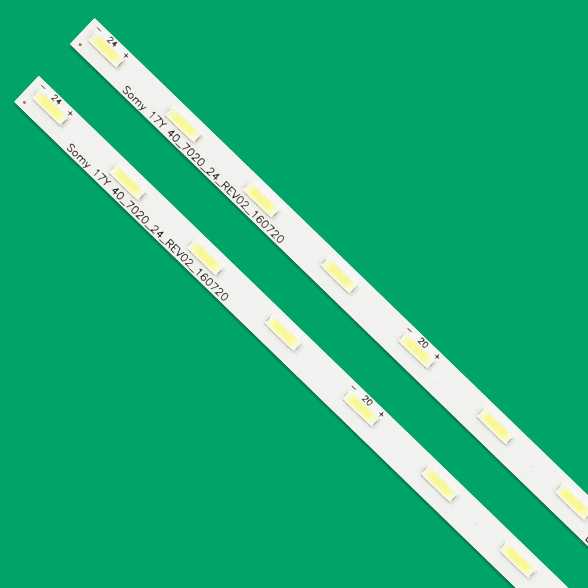 LED Backlight Strip For SONY TV 17Y 40_7020_24_REV02_160720 E303084 KDL-40WE663 KDL-40RE453 KDL-40WE665 KDL-40WE6632WS
