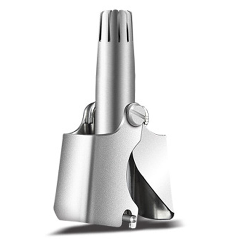Stainless Steel Ear Nose Trimmer Razor Safety Care Beauty Nose Manual Body Trim Washable Nose Hair Tool Men and Women
