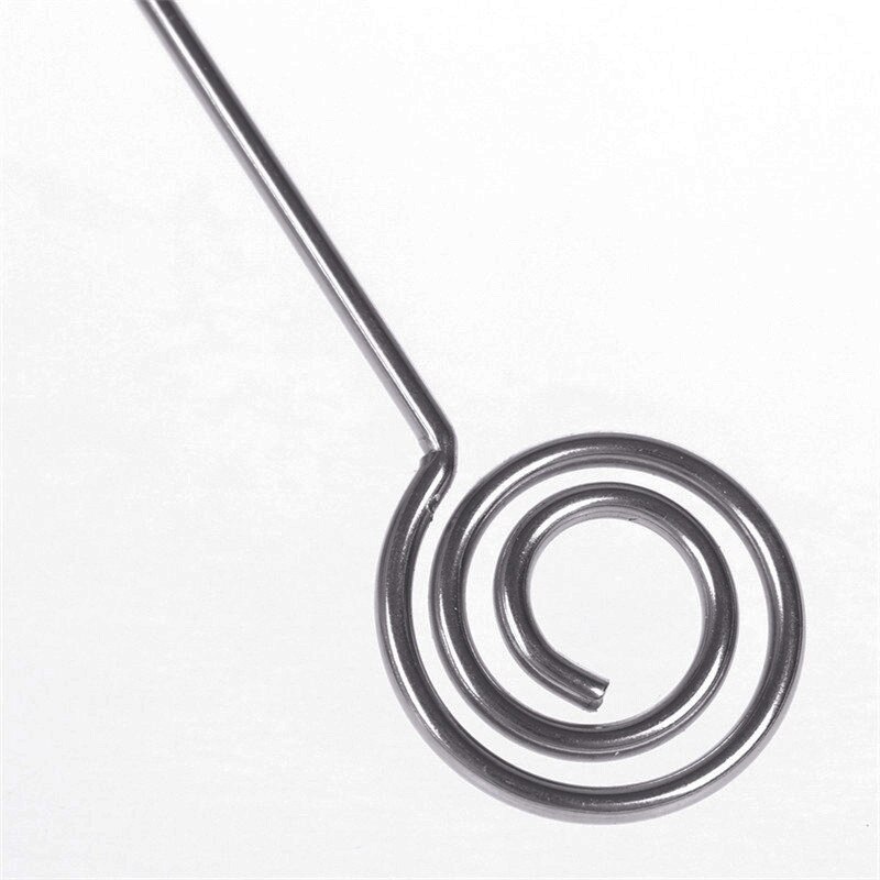 Lange skaft honning dipper skeer køkkentilbehør spiral blandestav honning værktøj til te kaffe kiks dessert