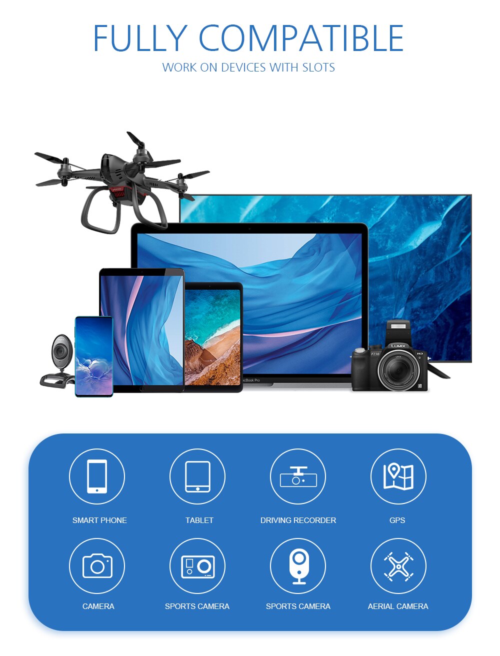 capacity Micro SD Card 32GB Class 10 Memory Card 8GB 16GB 64GB 128GB Class10 SDXC Flash Memory Microsd card