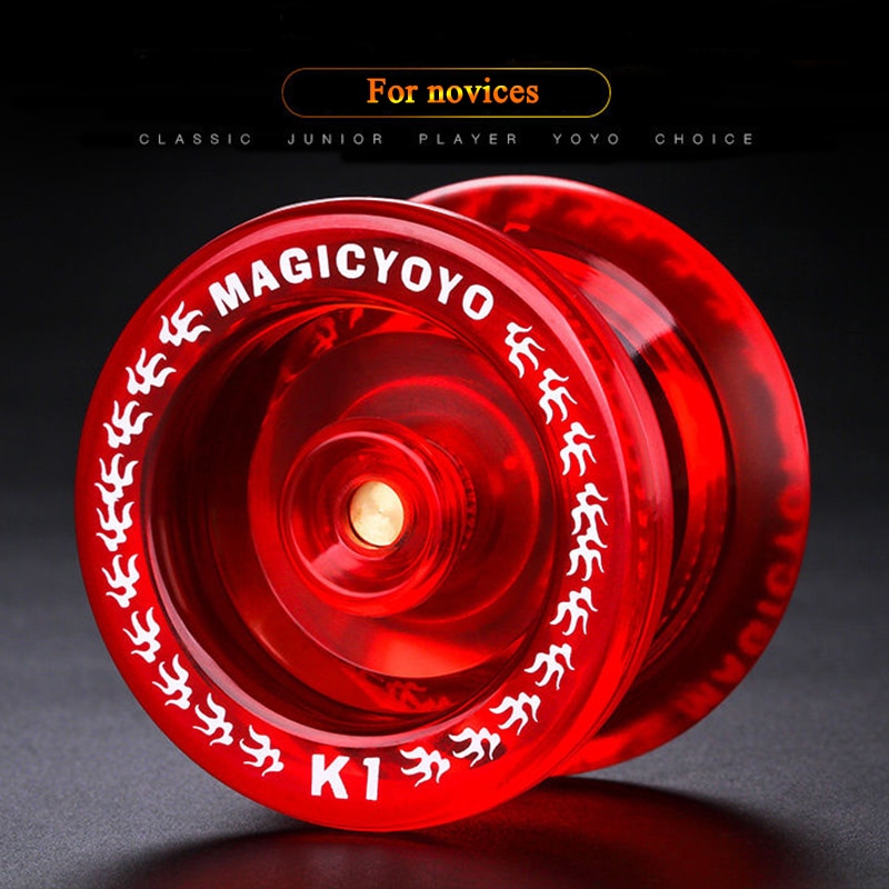 Yo-Yo magique en plastique pour enfant, véritable Yoyo K1 D1, jouets classiques pour novices, jeu spécial d'entrée de gamme
