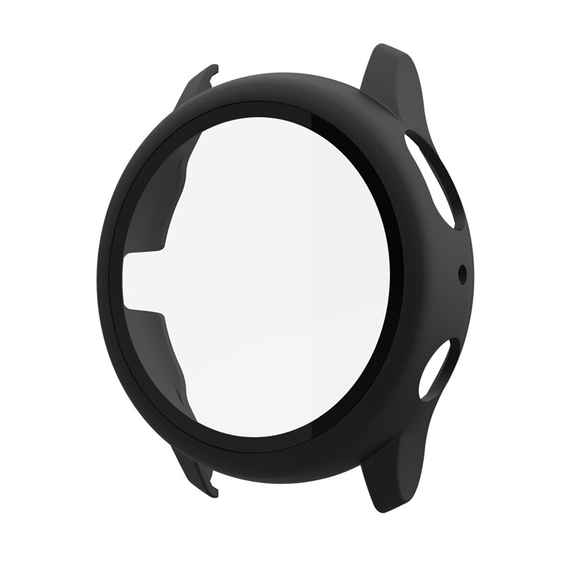 Szkło + etui do Samsung Galaxy watch active 2 44mm 40mm dookoła osłona zderzaka + folia ochronna do ekranu correa active2 44mm 40mm: black / active 2 40mm