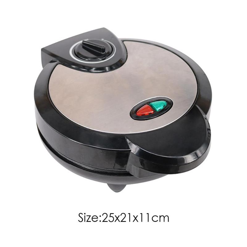 Electric Eggs Roll Maker LED Crispy Omelet Non-Stick Baking Pan Waffles DIY Ice Cream Machine Automatic Temperature Control