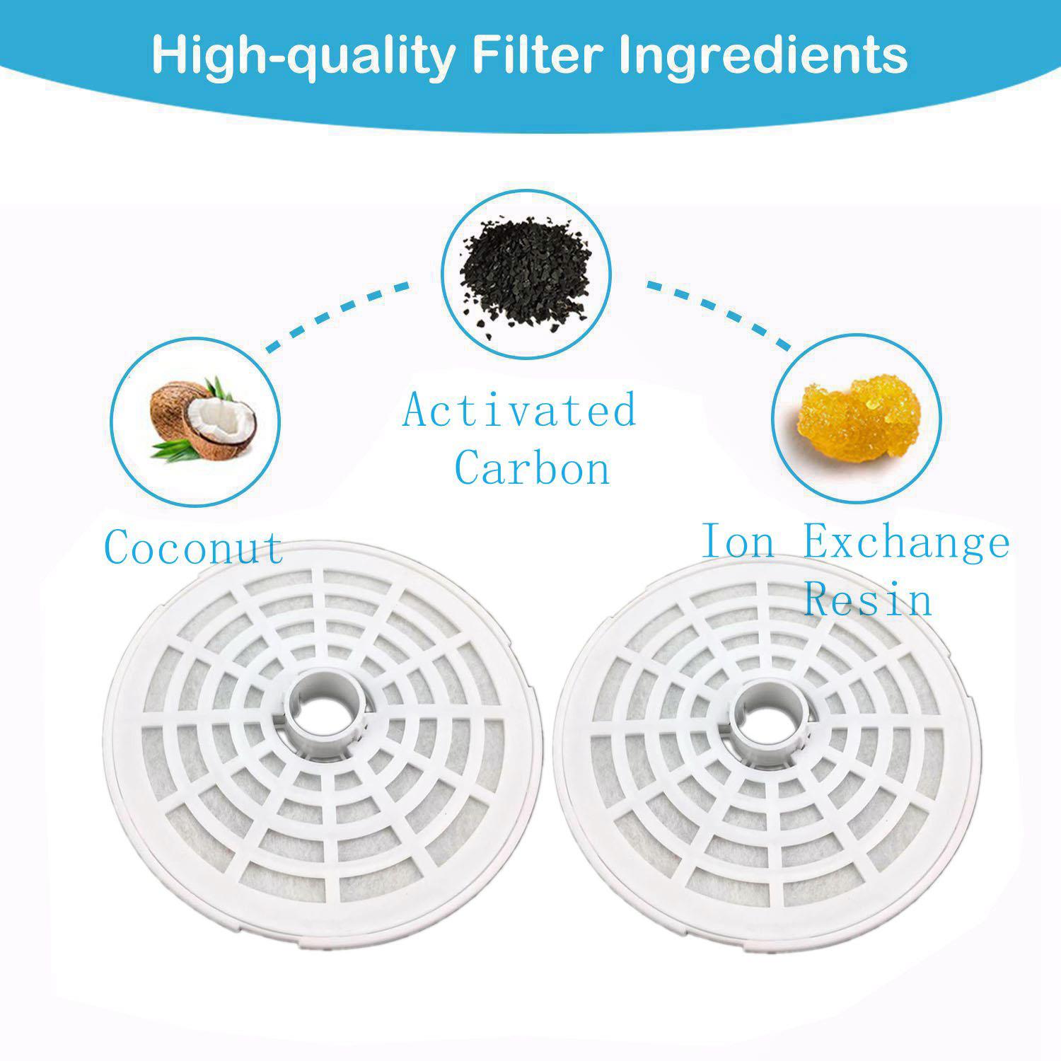 Plastic+Nylon Automatic Circulation Cat Water Purifier Filter Hygienic Pet Drinking Fountains Filter Kitten Saft