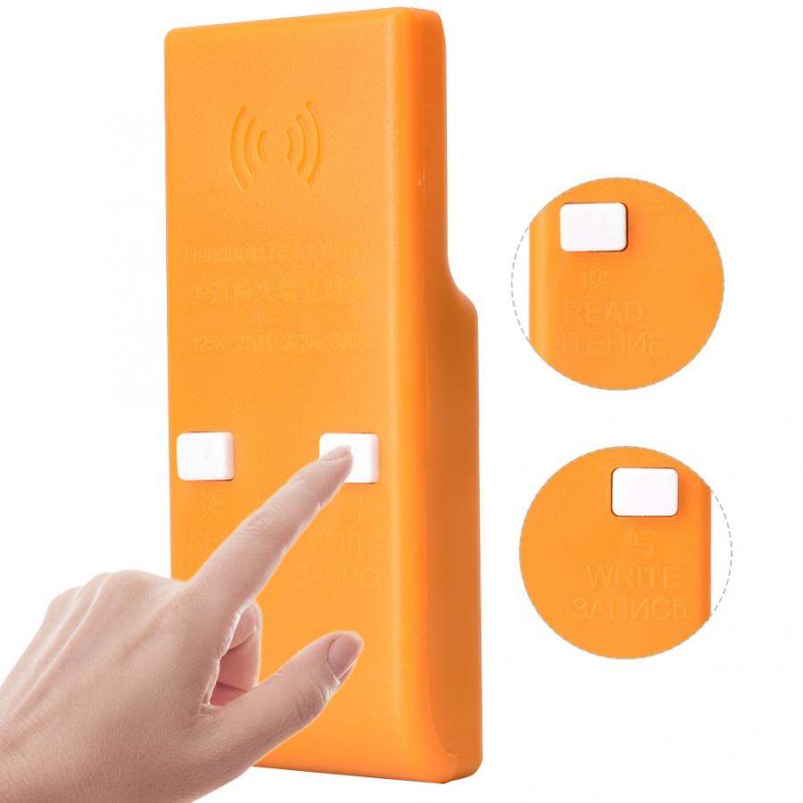 Duplicator key Handheld Yellow RFID Encrypted Copier Reader Writer Duplicator 125KHZ 250KHZ Rfid Card Copier