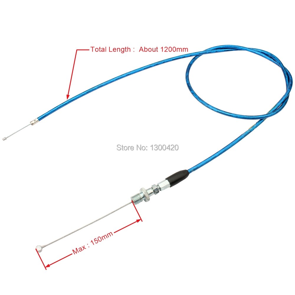 Transperent Throttle Quick Twist Grip &amp; Dual Cable &amp; Pro Tapter Handle Grip for TTR CRF KLX Dirt Pit Bike