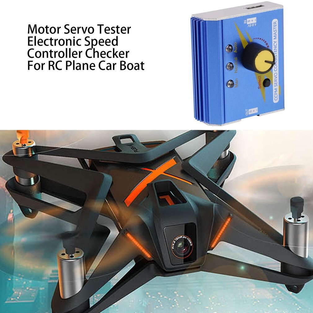 Professionelle Motor- Servo Tester Elektronische Geschwindigkeit Regler Prüfer Meister Für RC Flugzeug Auto Stiefel RC Servo Tester