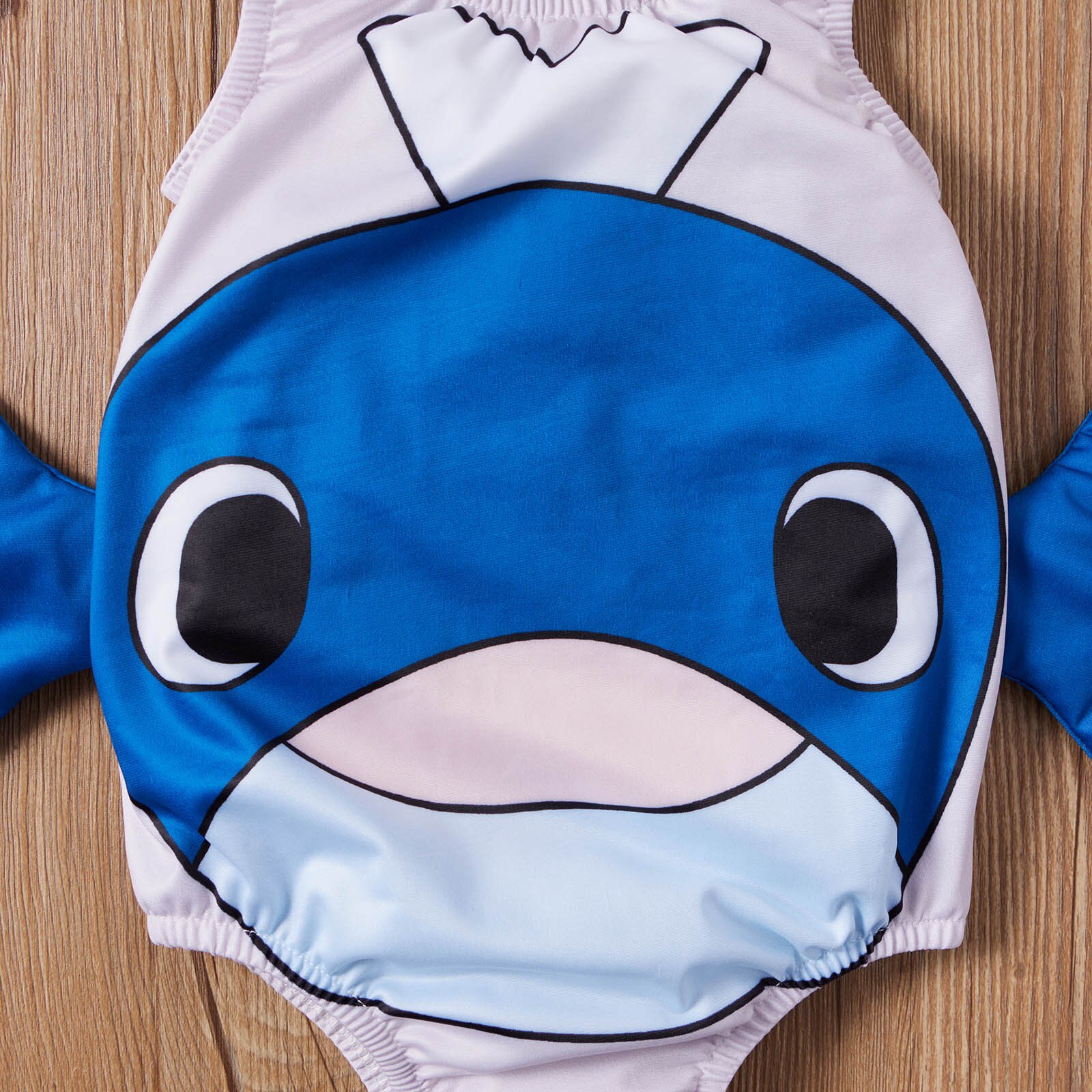 Maillot de bain en forme de baleine pour petites filles de 1 à 5 ans, ensemble une pièce avec chapeau et dessin animé, vêtements de plage, 2 pièces