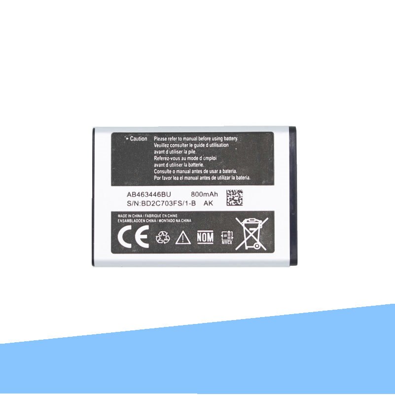 2X800Mah AB463446BU Vervanging Batterij + Lader Voor Samsung Sgh Gh E251 E258 E350 E428 E500 X208 E900 e908 C512 X630 X680
