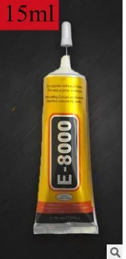 15/25/50ML E8000 Liquid Strong Glue B-7000 Adhesive Glass Glue for Nail Art Cell Phone LCD Touch Screen DIY Resin Jewelry Repair: Transparent