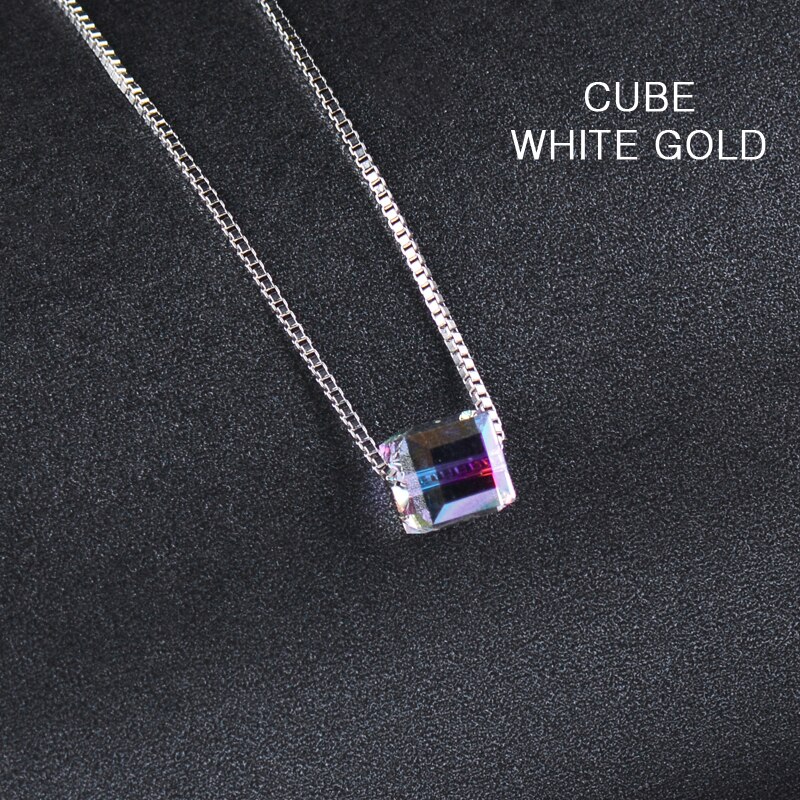 Ketting moonstone teardrop - 925 zilver