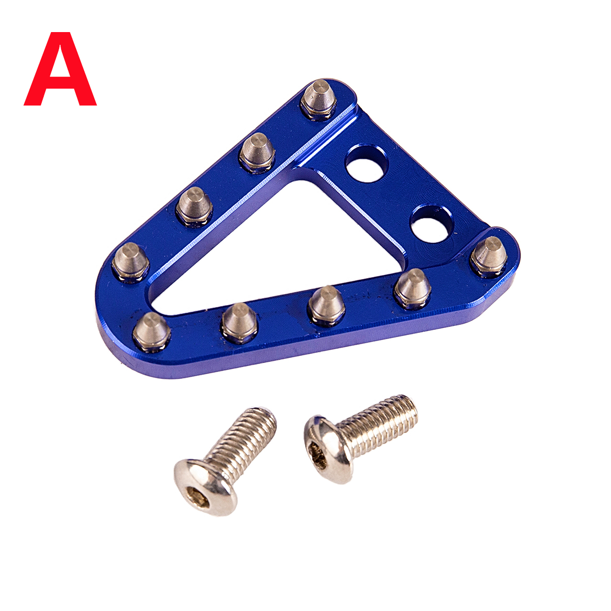 Achterrem Pedaal Stap Tip Plaat Voor Ktm Sx Sxf Exc Excf Xcw Xcfw Xc Xcf Voor Husqvarna 125 150 250 350 450: Style A  Blue