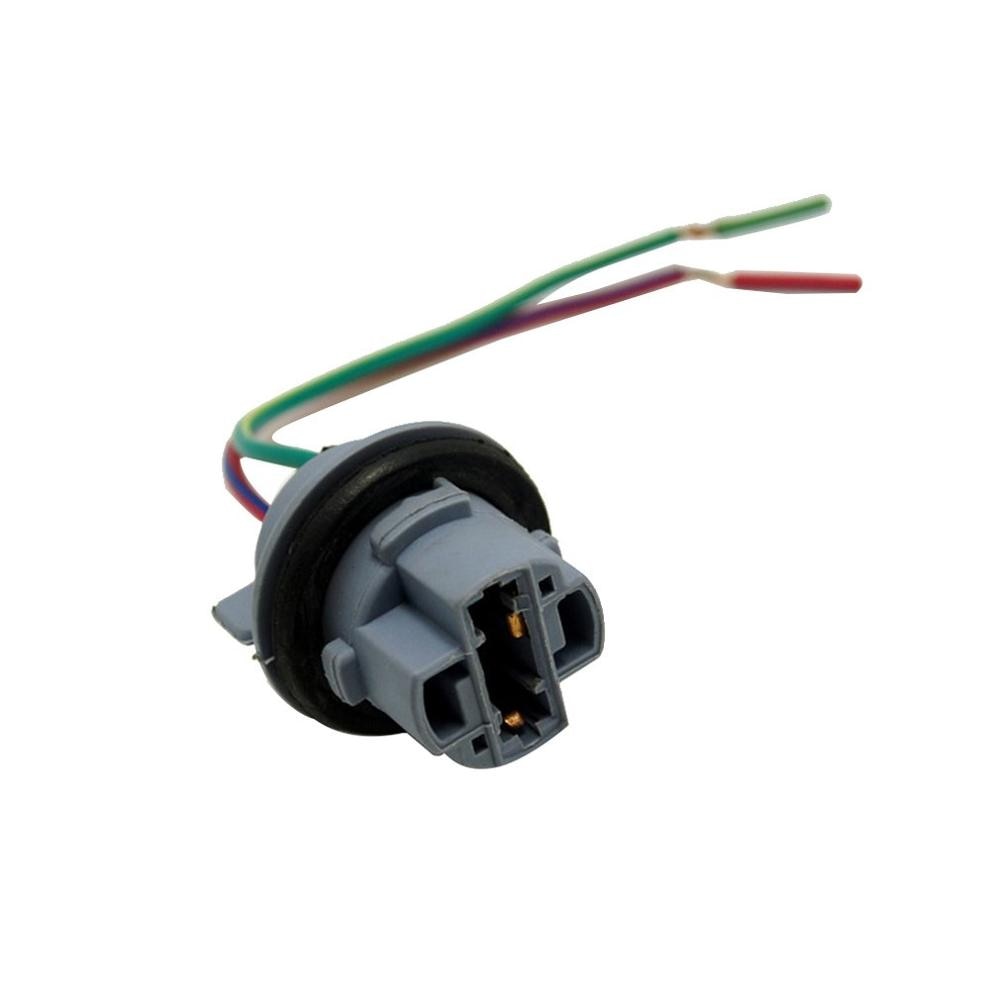 1 stk bil 7440 / w3 x 16d / w21w / t20 led lamper lys signallys stikkontakt