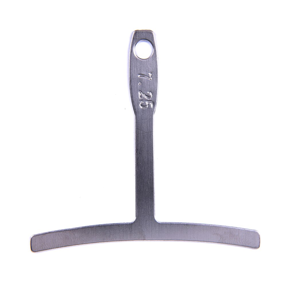 9pcs/set Guitar Metal Under String Radius Gauge Luthier Stainless Steel Tools Parts