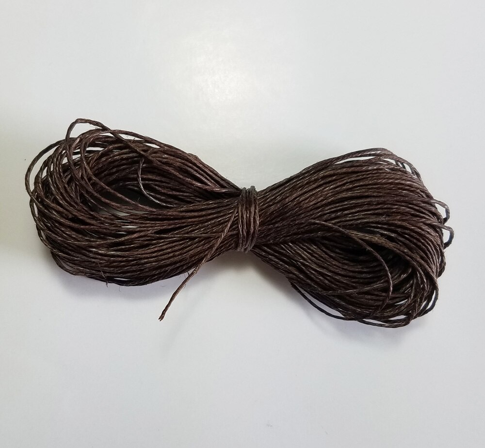 High Tenacity 100% Linen waxed cord 15m-25m/lot DIY thread rope