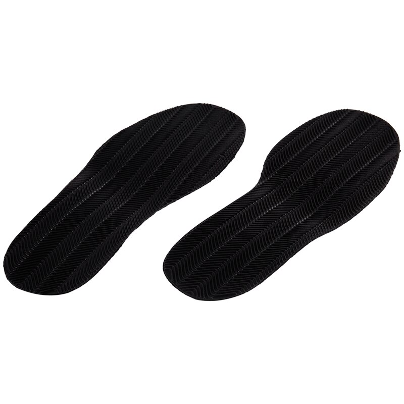 1 Pair DIY Stick On Full Soles Heel Palm Shoe Repair Anti-Slip Grip-rubber Pads - 29X11.5X0.2Cm