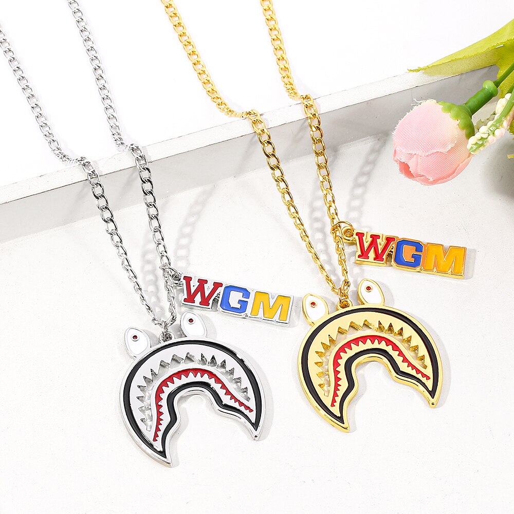 Shark Wgm Hanger Ketting Voor Man Vrouwen