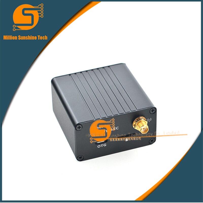 NanoPi NEO Plus2 Metalen Aluminium Shell met Antenne en Custom Radiator