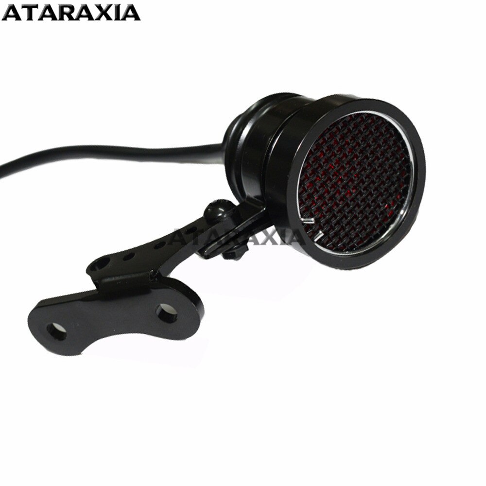 Retro baglygte universal cafe racer vintage baglygte mesh grill bremse stoplampe motorcykel retro cykel baglygte til harley