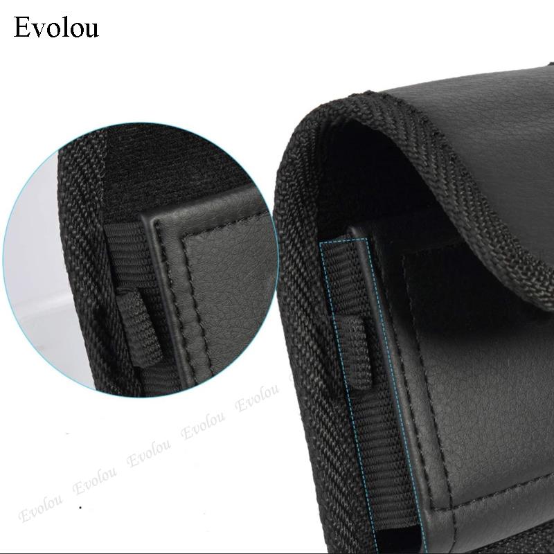 Universal- Oxford Tuch Taille Tasche Telefon fallen Für Samsung Galaxis Z Filp 3 Motorola Razr 5G fallen Gürtel Clip Halfter Abdeckung