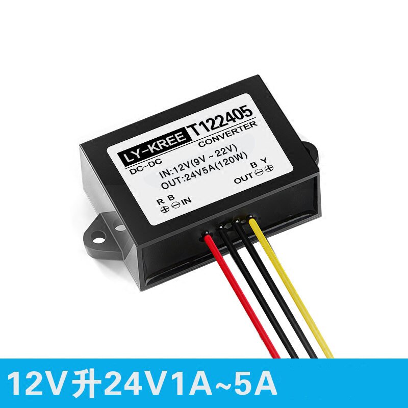 Dc Dc Boost Converter 12 Volt Step-Up 24 1A/2A/3A/4A5A Volt DC-DC Conversor