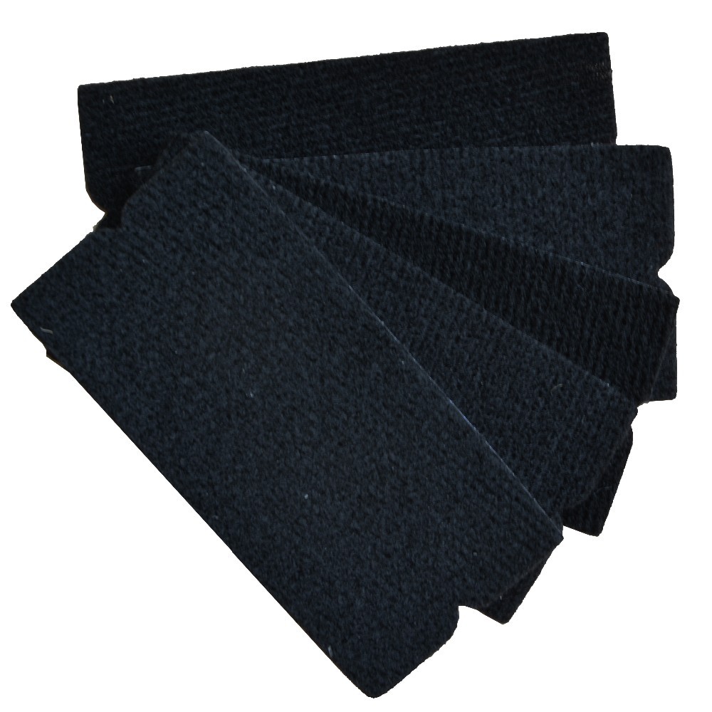 Ehdis 10 stk/sæt vinyl film bil wrap filt stof til 10cm skraber auto rude toning værktøj ren skraber ingen ridse filt klud kant