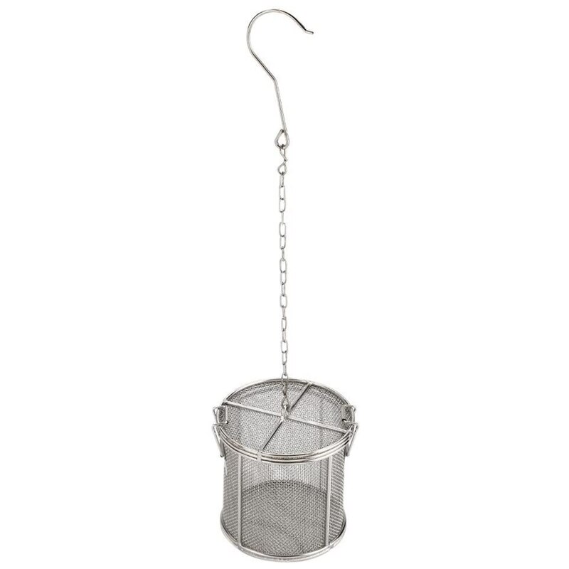 Spice Filter, Stainless Steel Wire Mesh Tea Ball Strainer Soup Seasonings Separation Basket Filter For Home Kitchen Retail: Default Title