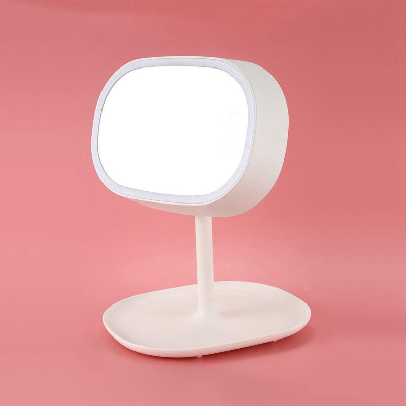 1pc make-upspiegels met spiegellicht oplaadbare led-lamp tafellamp bureaulamp beugellamp bedlamp usb-oplader decoratie gi