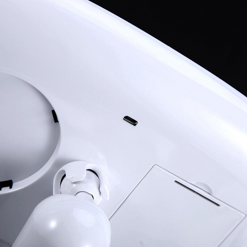 Led verlichte make-upspiegel, hydraterende spray, oplaadbare kaptafelspiegel, bureaulamp, touchscreen tafelcosmetische spiegel