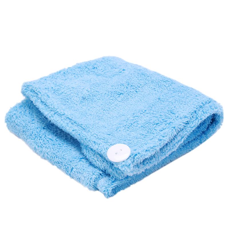 Magische haardrooghanddoek effen kleur universeel goedkoop snel drogend microvezel badkapje muts handdoeken  gi679579