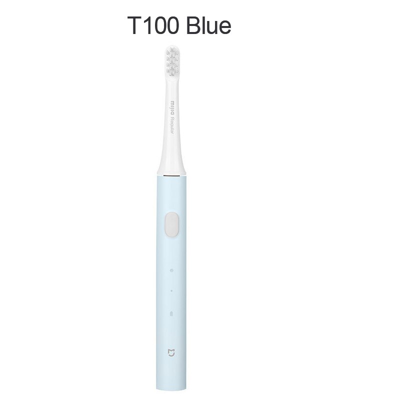 Xiaomi mijia escova de dentes elétrica ultra sônica adulto cronometrado 5 modo carregador usb recarregável substituição conjunto cabeça: blue