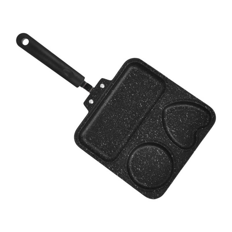 3 in 1 Frying Pan Square Frying Pan Multi Functional for Meals