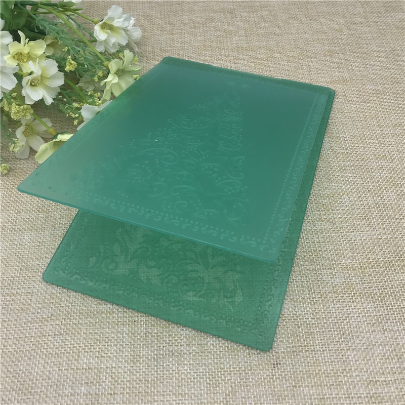Christmas tree DIY Plastic Embossing Folders for DIY Scrapbooking Paper Craft/Card Making Decoration Supplies