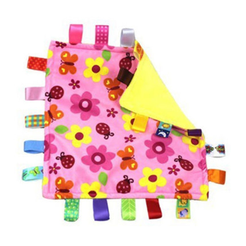 1PC Super suave cuadrado cómodo juguete de peluche bebé calmante toalla como Multi-función Multi-estilo bebé agarre toalla reconfortante