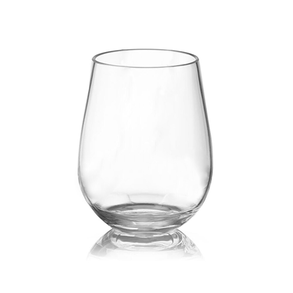 4 pçs vinho plástico inquebrável inquebrável reutilizável transparente copo de cerveja copo copo copo copos para chá leite café suco de frutas: 1pcs