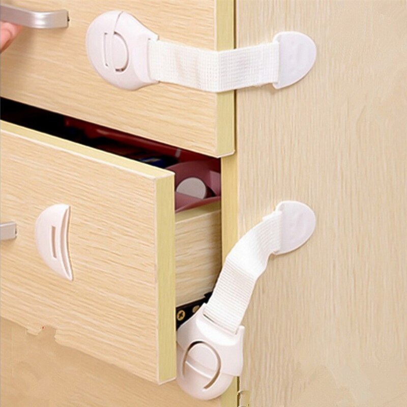 1/2/4/10Pcs Plastic Locks Protection from Children Drawer Door Cabinet Cupboard Lock child safety locks and easily