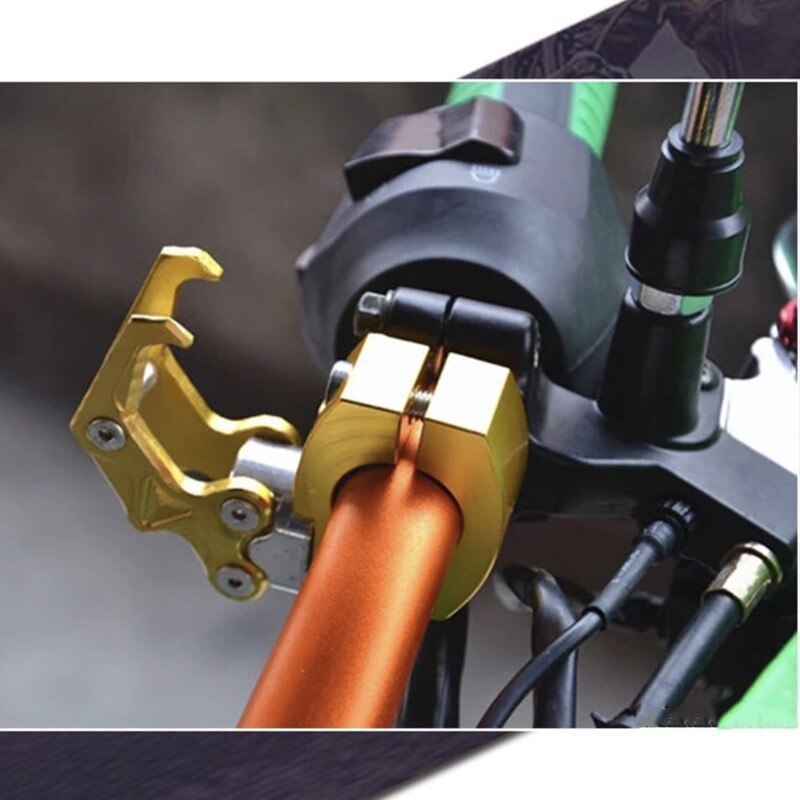 Motorcycle Modification Eagle Mouth Luggage Rack Aluminum Alloy Motorcycle Helmet Holder Hook Clothes Hanger Luggage Hook 22mm